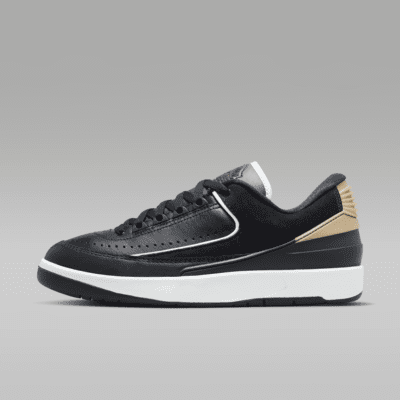 Air Jordan 2 Retro Low Black Varsity Red Women s Shoes. Nike